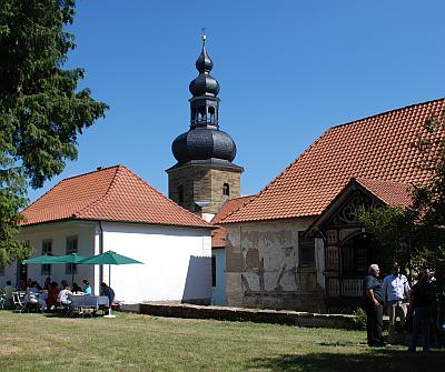 Schloss Bedheim  mit neuem Schlosskaffee